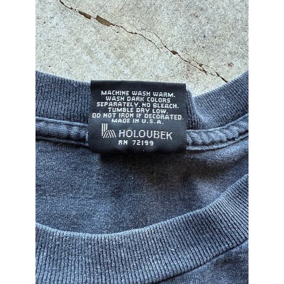 Vintage 80s/90s Made In USA Harley Davidson Motorcycles Acid Wash Tee Size XL - Picture 4 of 7